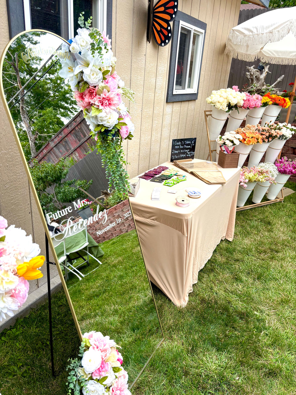 Flower Bar Rental