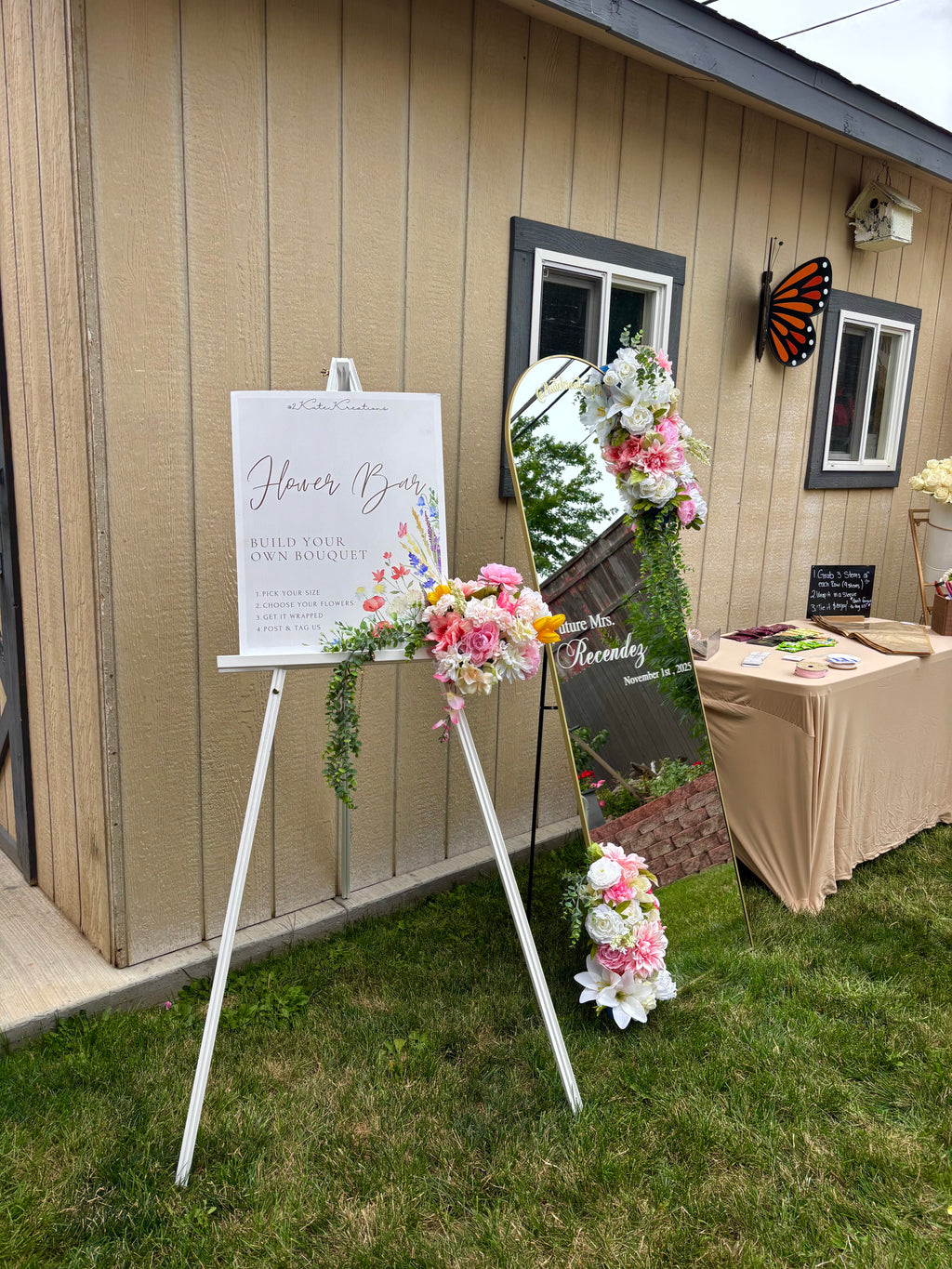 Flower Bar Rental