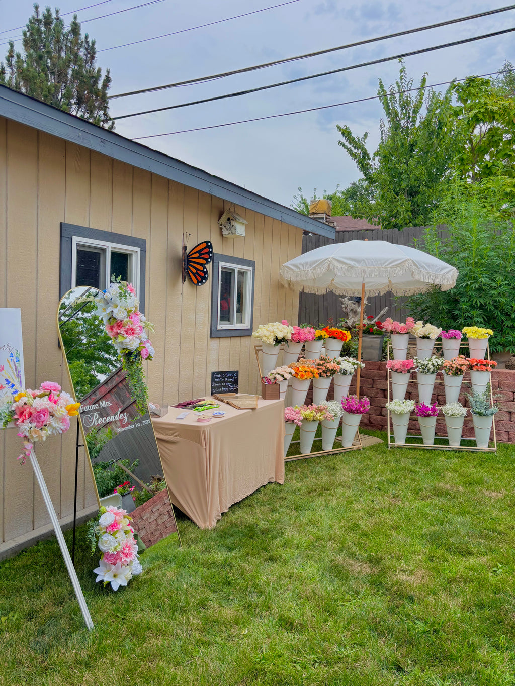 Flower Bar Rental