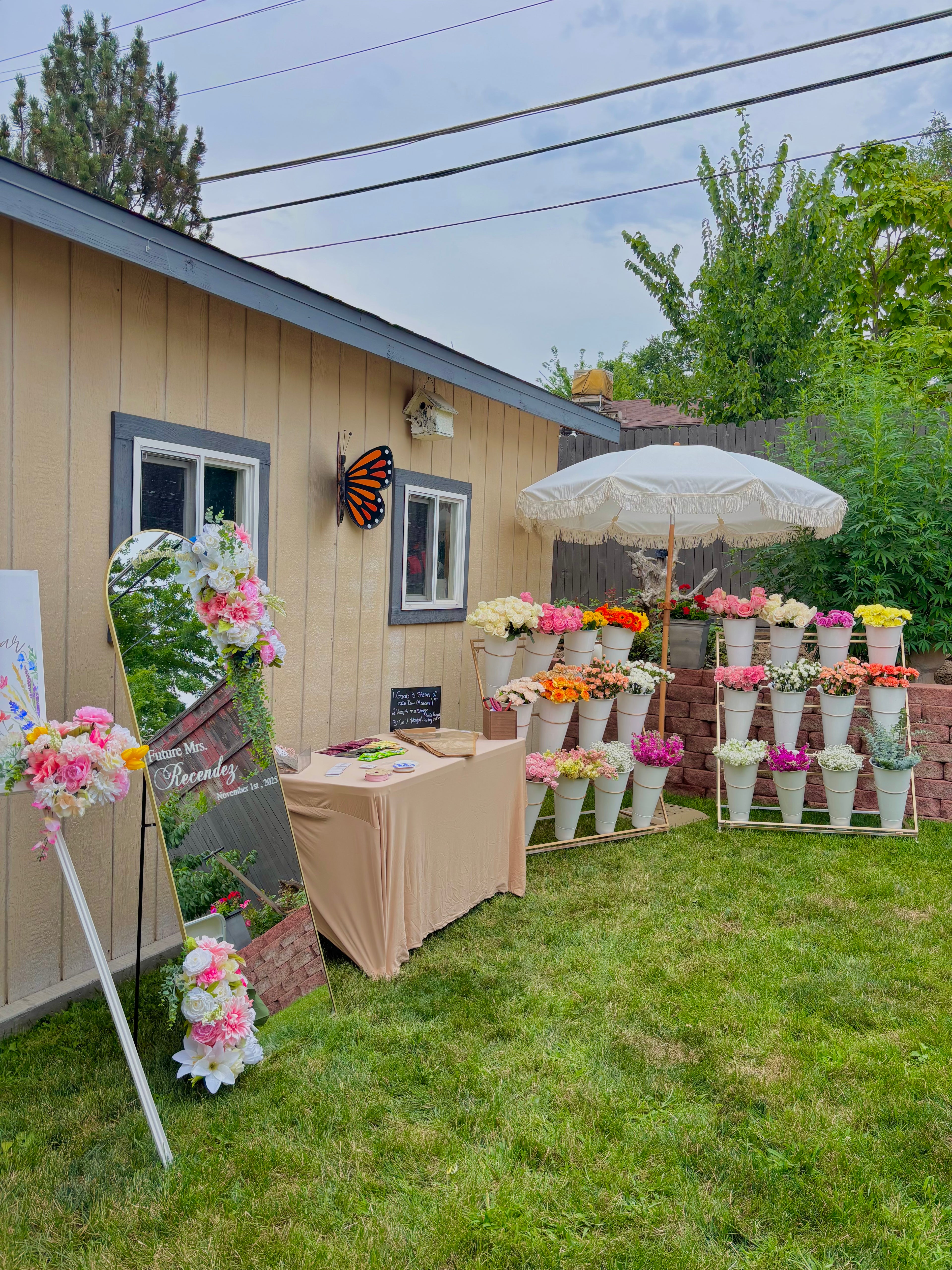 Flower Bar Rental