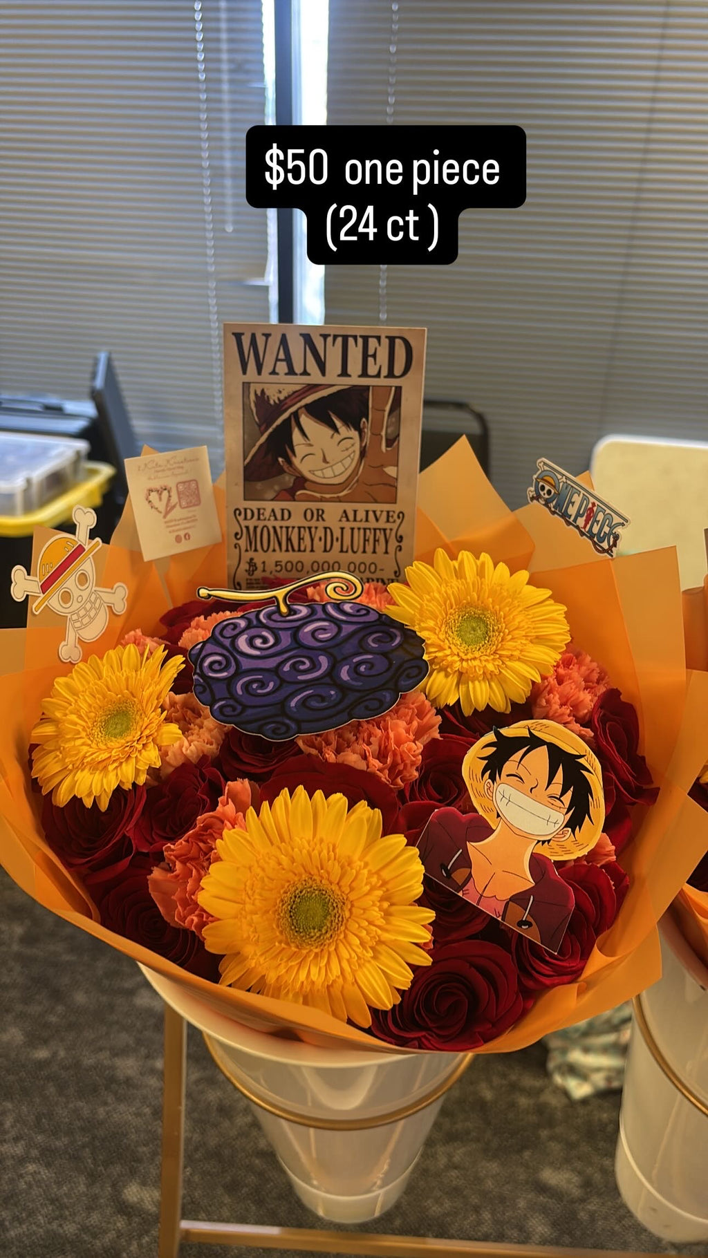 Anime Themed Bouquet🍥